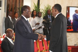 Côte dÂ’ivoire : Présentation de vÂœux à  Ouattara, un général sÂ’écroule